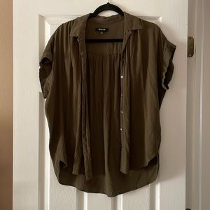 Madewell button up shirt